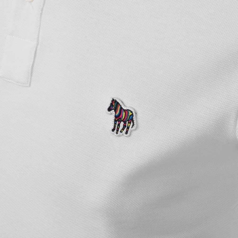 Alternative Image for ProductPS By Paul Smith Regular Polo T Shirt White3